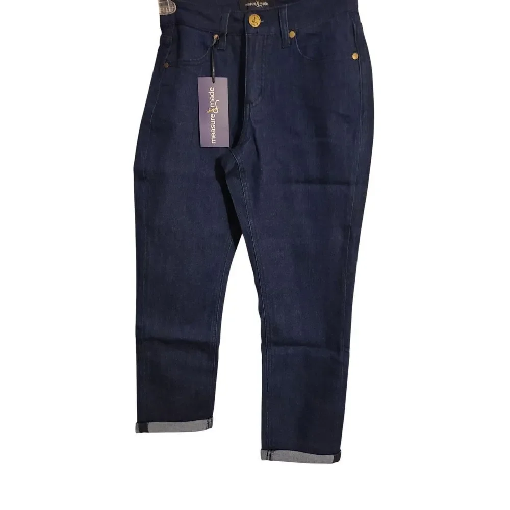 Measure & Made Cropped‎ Jeans Size 0 NWT